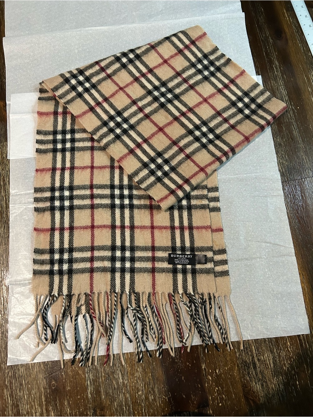 Burberry Cashmere Scarf